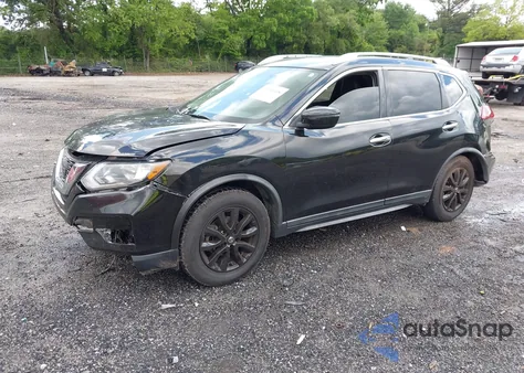 2020 Nissan Rogue Sv Fwd из США, поврежденный, VIN KNMAT2MT4LP506521